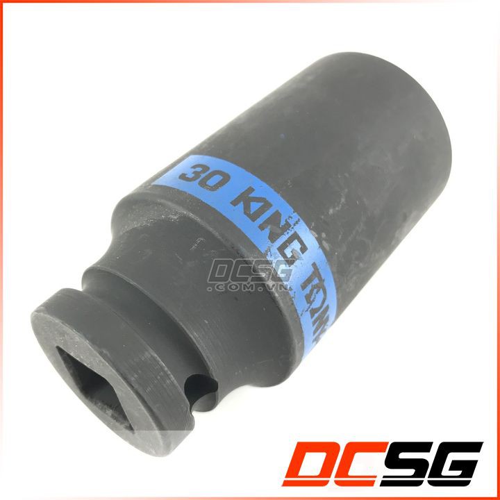 Đầu tuýp đen dài 1/2&quot;-30mm Kingtony 443530M