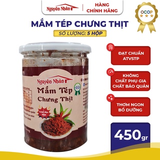 Sỉ 5 hộp _ mắm tép nguyên nhàn _450g