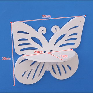Kệ Treo Tường Hình Bướm