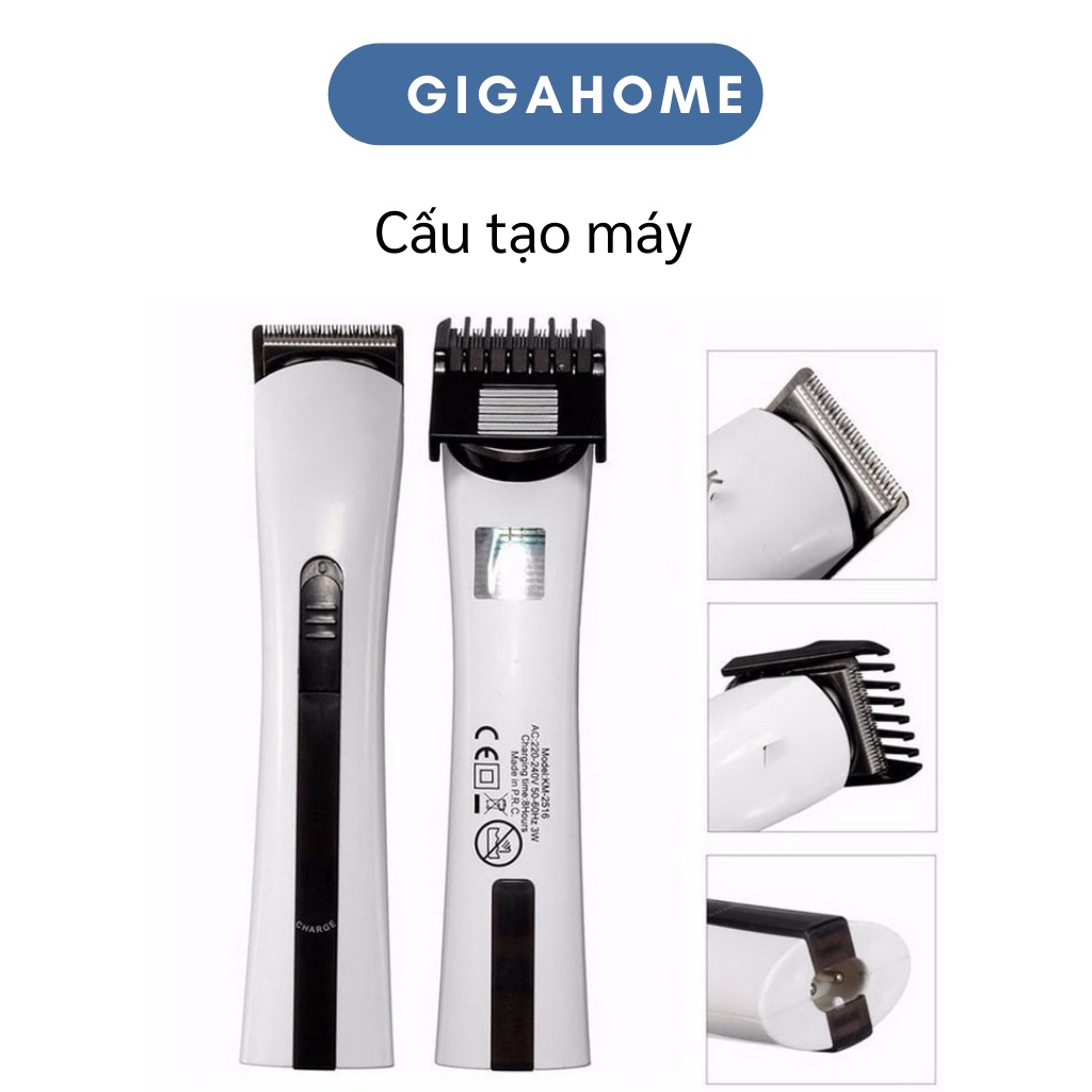 Tông Đơ Cắt Tóc GIGAHOME Cho Trẻ Em Và Người Lớn Hàng Fullbox 2731