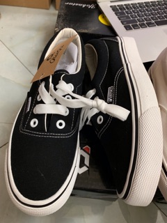Giày thể thao đen trơn fullsize 35-44