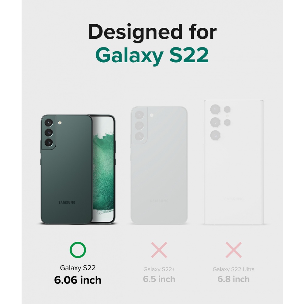 Ốp Lưng Samsung S22 -  Ringke Fusion