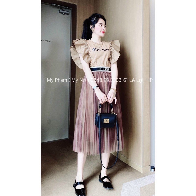 BÁN SỈ CHÂN VÁY LƯỚI CẠP CHỮ CE.LIN CHO NỮ | BigBuy360 - bigbuy360.vn