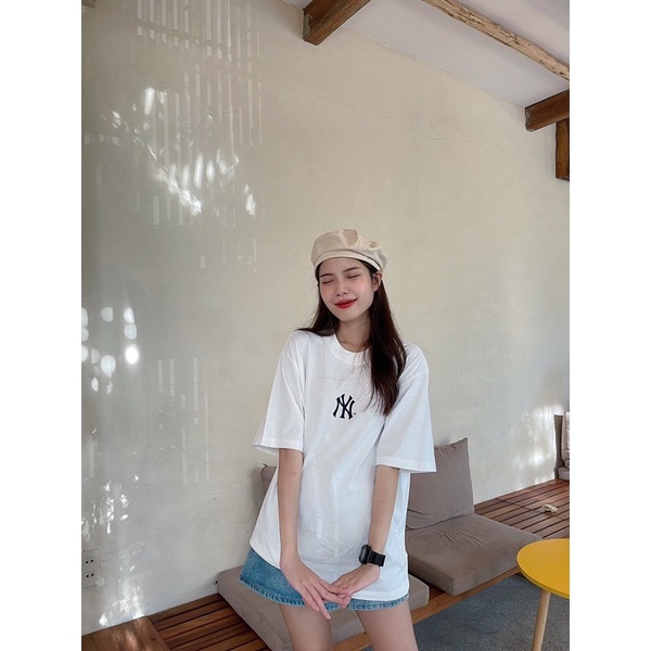 Áo phông 2 màu  oversized nam nữ, đủ size chất cotton dày dặn
