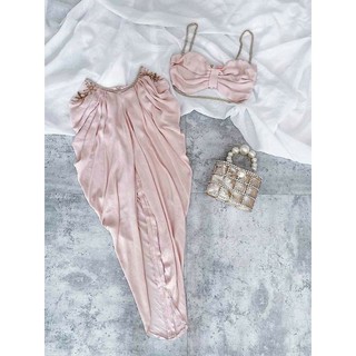 sét đầm 2 dây thiết kế sexy