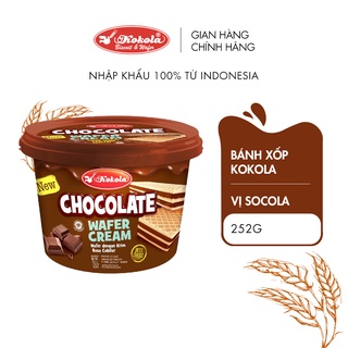 Bánh Xốp xô vị Socola KOKOLA 252g