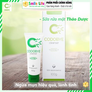 SMILE LIFE | CODOBYE CLEANSER ® 100g - Sữa Rửa Mặt Thảo Mộc Ngừa Mụn