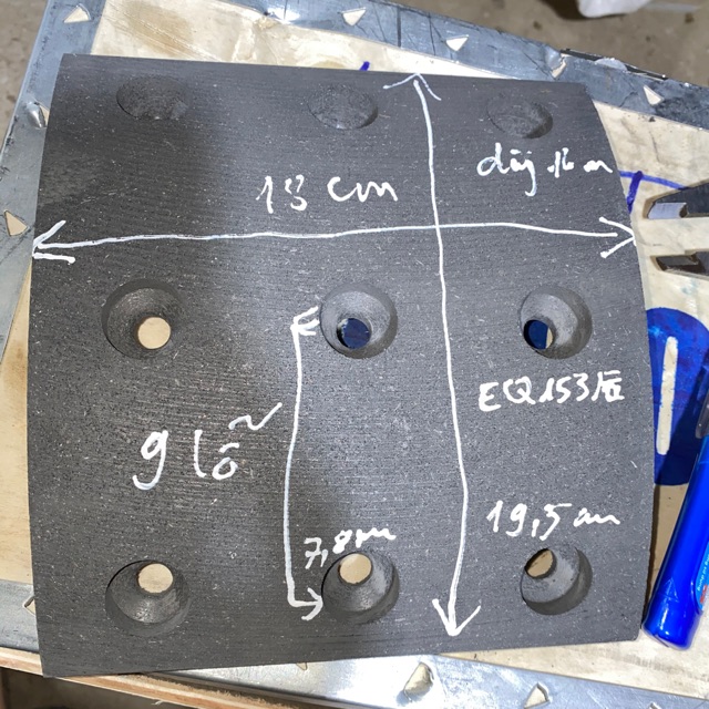 Má phanh 153 sau 9 lỗ