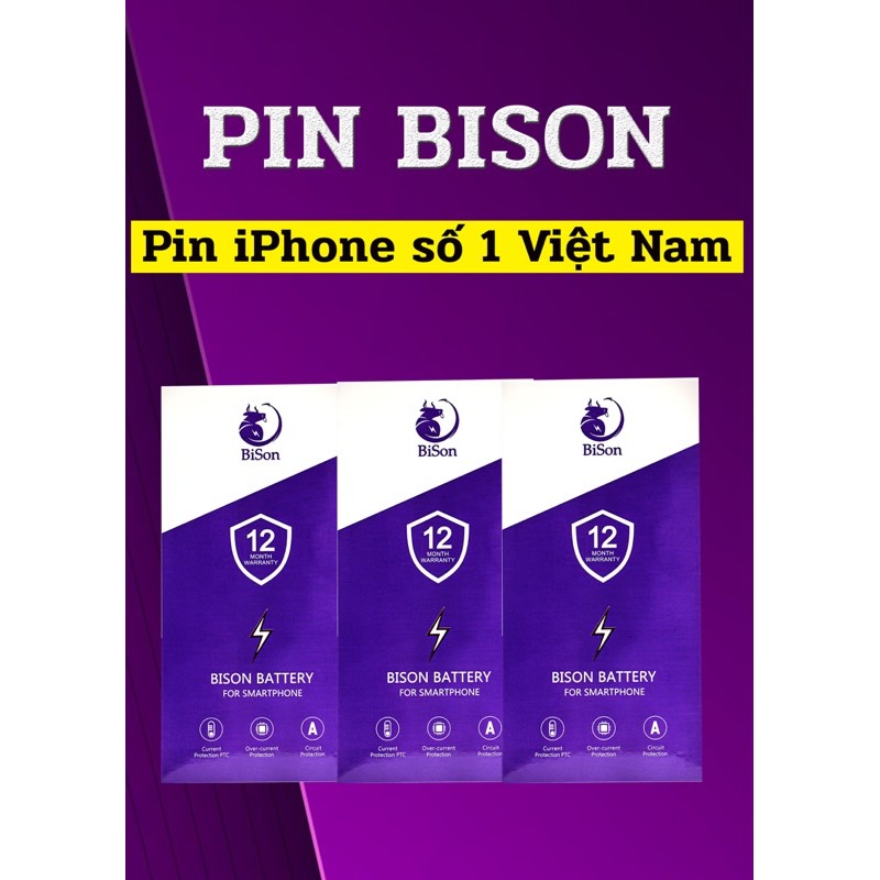 Pin BISON (Pin Con Trâu) Siêu Trâu Siêu Bền - Bảo Hành 12 Tháng