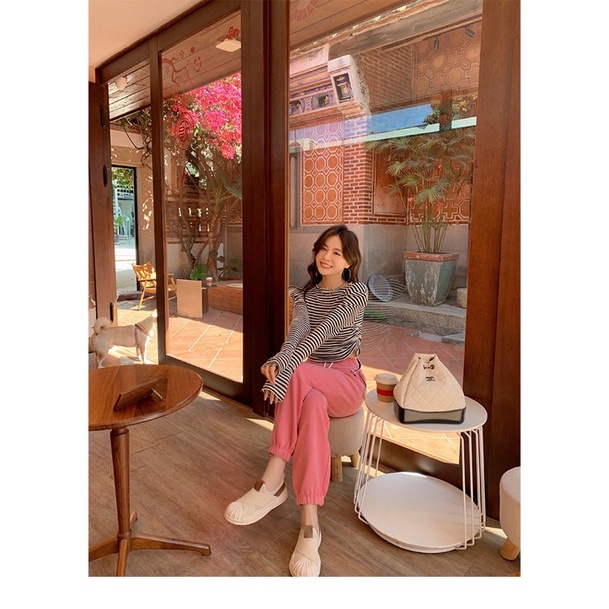 Giày slip on mũi sò cao cấp