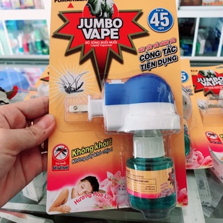 Bộ xông đuổi muỗi JUMBO VAPE