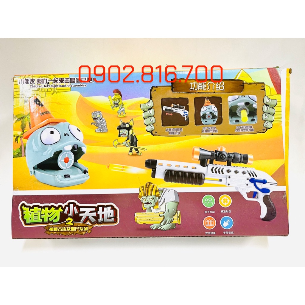 Đồ chơi bắn zoombie cho bé - HOA QUẢ NỔI GIẬN : Cuộc chiến của ZOOMBIE Bóng Chày và Hoa Quả 136