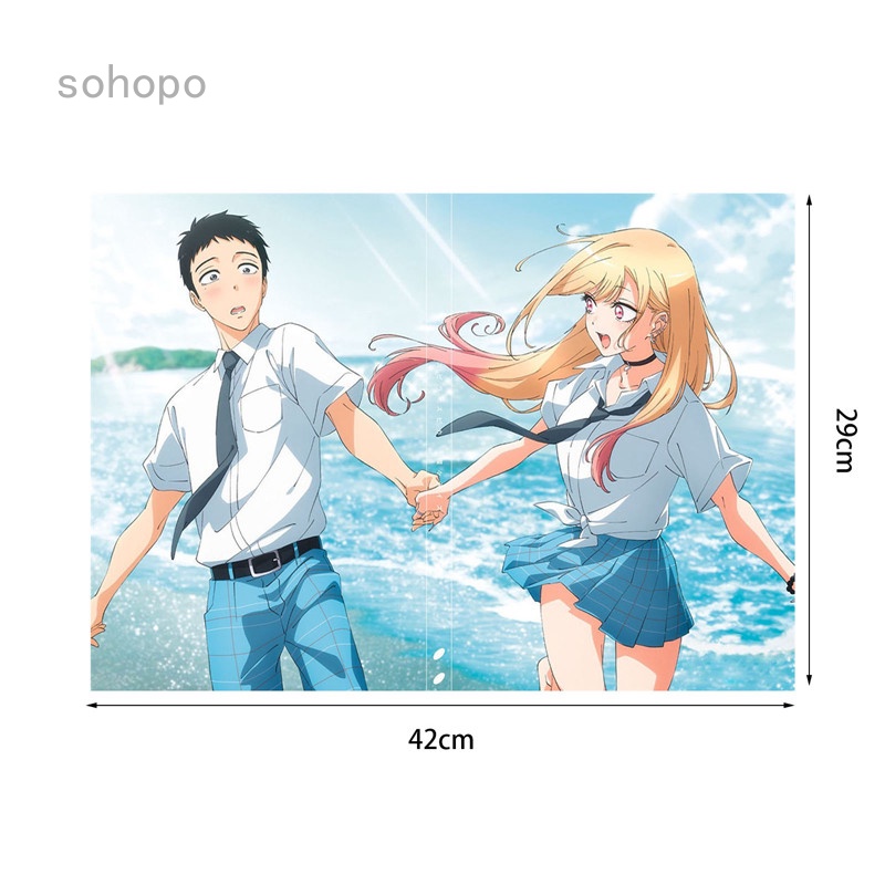 Tranh Vải Treo Tường Trang Trí Phong Cách Anime Độc Đáo