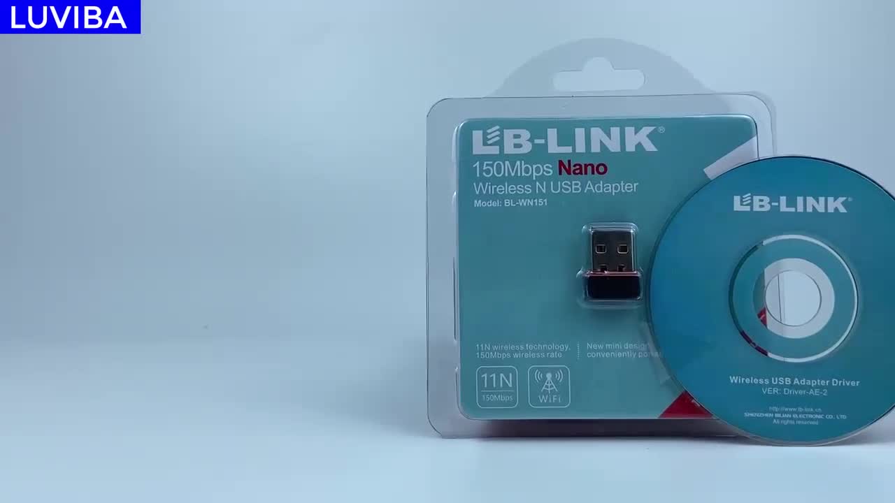 USB wifi thu wifi LB LINK cho máy tính bàn thu sóng wifi cho pc LUVIBA WN151 | BigBuy360 - bigbuy360.vn
