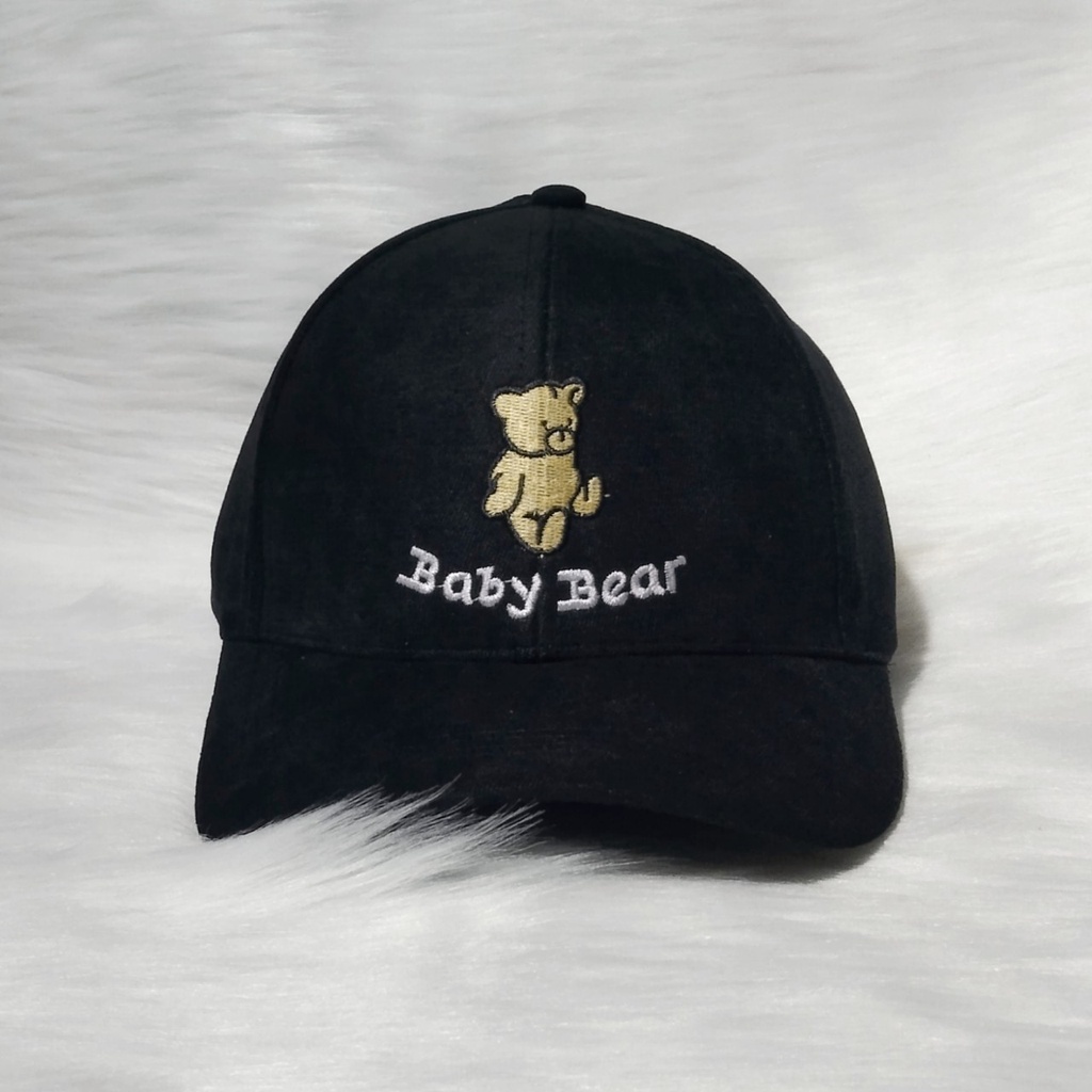 Mũ lưỡi trai, nón kết cao cấp nam nữ đẹp thêu CON GẤU CUTE phong cách Ulzzang unisex mã số K58