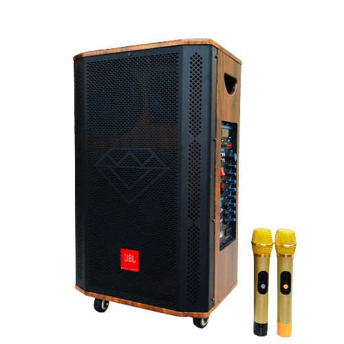 Loa kéo Di Động Cao Cấp JBL Bass 30 3 Đường Tiếng Tặng 2 Micro Hút Âm Hát Karaoke Cực Đỉnh