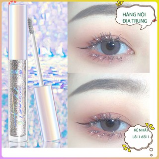 Mascara chuốt mi ánh nhũ Omega Chuốt mi ánh nhũ trang điểm mắt 2 in 1 giúp mi dài và dày hơn