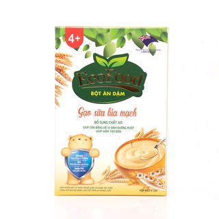 Bột Ăn Dặm Ecofood vị Gạo Sữa Lúa Mạch cho bé 4m+ - Thực đơn ăn dặm - Ăn dặm truyền thống - Ăn dặm kiểu Nhật