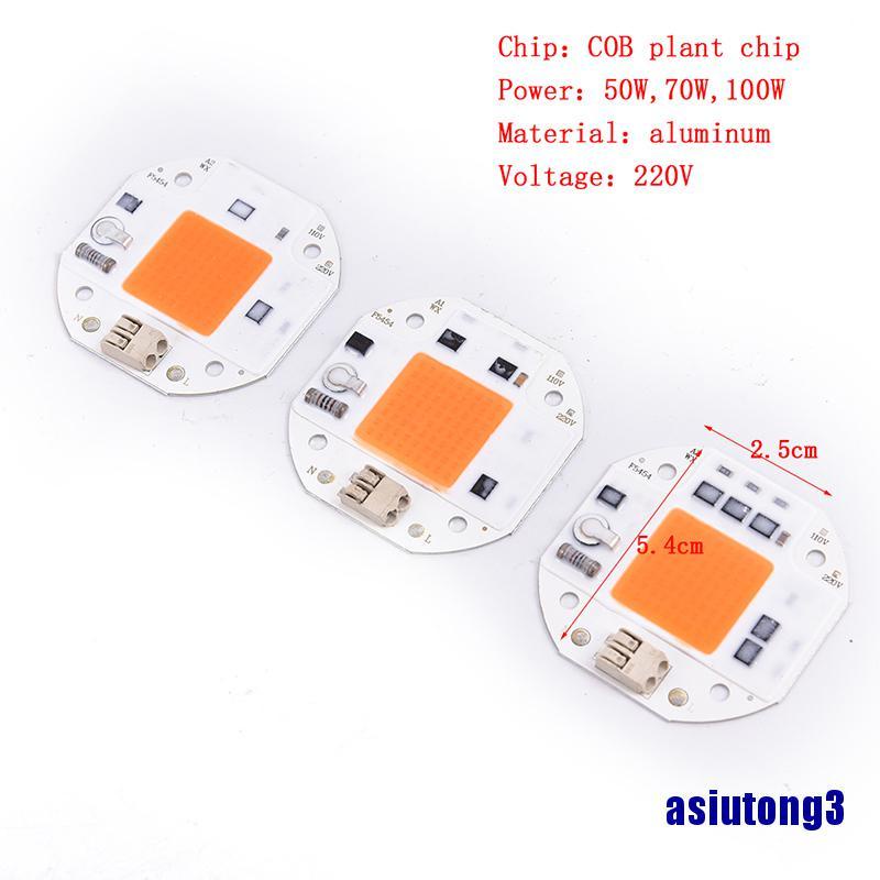 Set 3 Đèn Led 220v Cob 50w 70w 100w Chuyên Dụng Trồng Cây