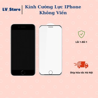 Kính Cường Lực Iphone Không Viền - Đủ Dòng Máy - Không Bị Che Màn