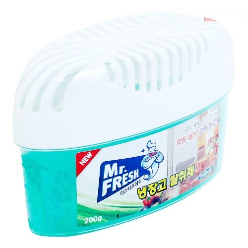 Hộp khử mùi tủ lạnh khử nhanh mùi chua mốc và các mùi khó chịu khác Mr Fresh Korea 200g