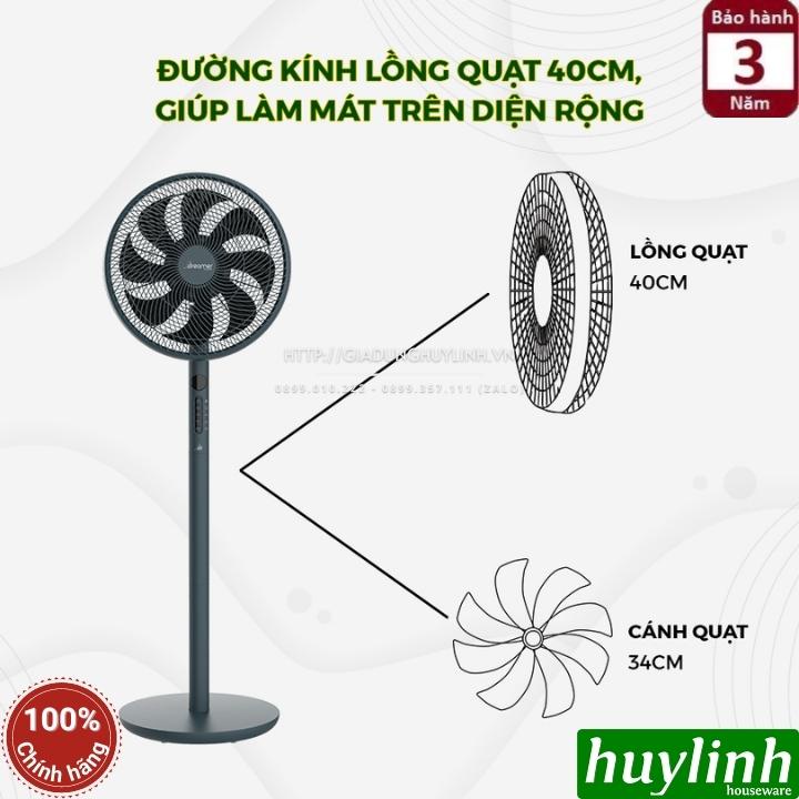 Quạt cây thông minh điều khiển giọng nói Dreamer SSF136G - DC Inverter