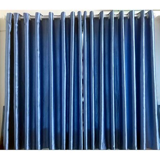 Rèm cửa sổ  màu xanh cửu long