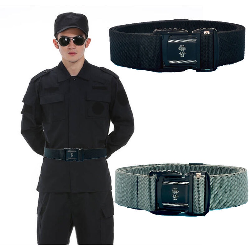 Thắt lưng dã ngoại nylon khóa gài kim loại cực cá tính cho nam