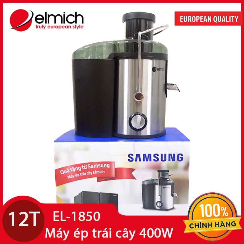 Máy Ép Trái Cây Elmich EL-1850 Công Suất 400W Bảo Hành 12 Tháng - KM SS