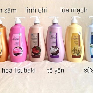 Sữa tắm dưỡng da She'na 1200ml Malaysia