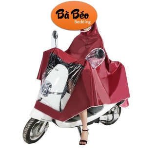 Áo mưa phản quang có kính che mặt 1 đầu Áo đi mưa có tai trùm gương