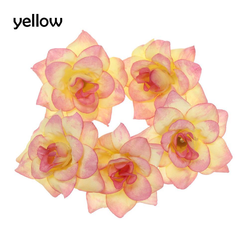 KUNHEV Set 5 Bông Hoa Mẫu Đơn Giả DIY Trang Trí Tiệc Sinh Nhật / Đám Cưới