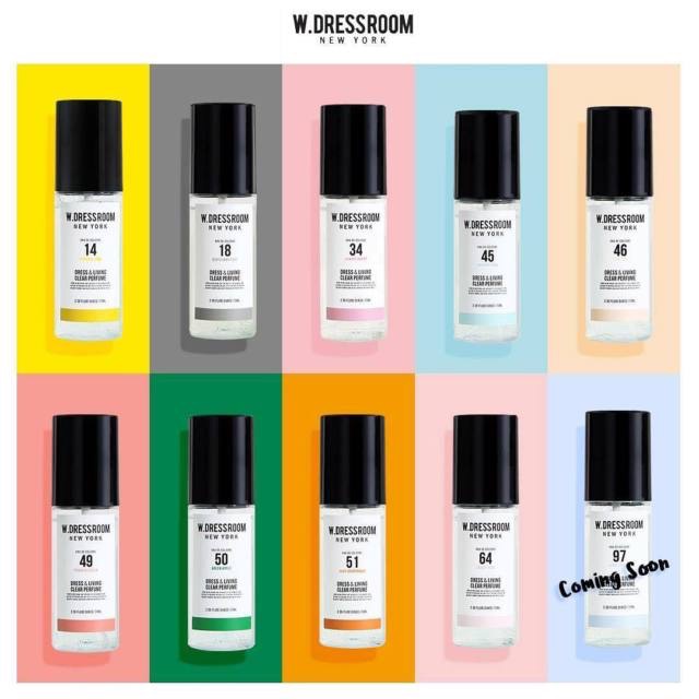 [Có bill] Nước hoa xịt thơm W.Dressroom New York mùi 49 đào 97 1985 candy bar 2004 quýt 1974 sữa chuối