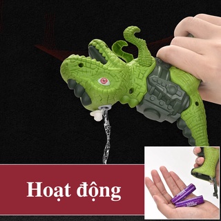 Súng đồ chơi khủng long phun lửa có nhạc
