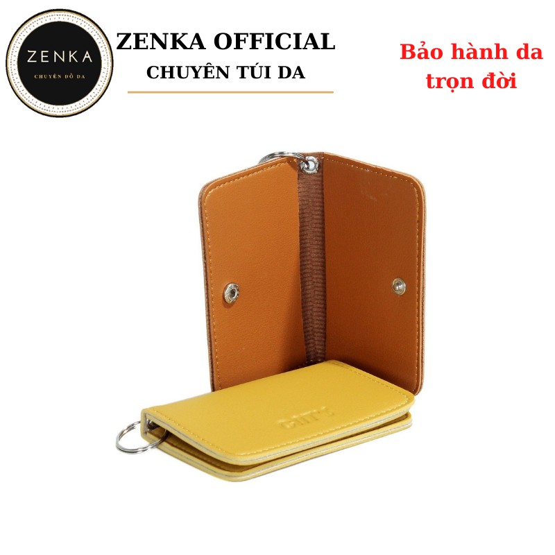 Ví đựng thẻ Zenka đựng card, tiền lẻ, vé gửi xe, làm móc khóa rất tiện dụng và đẹp mắt