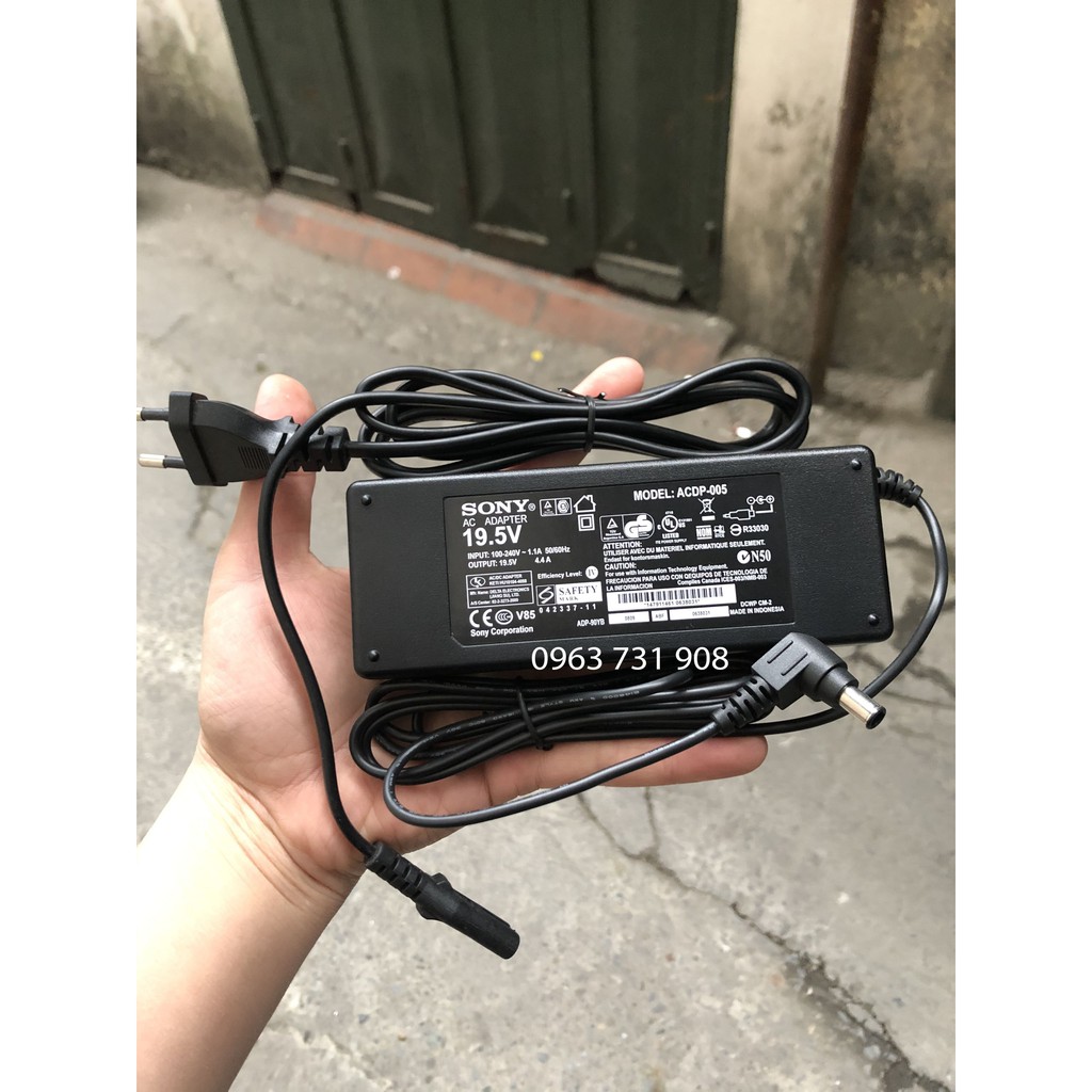 Adapter nguồn tivi sony 19.5V 4.4A chính hãng