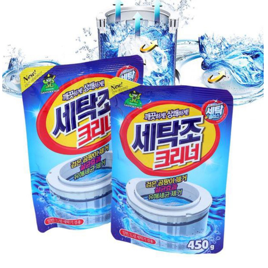 BỘT SỦI CLEAN WASH - DŨNG SĨ DIỆT KHUẨN ĐẾN TỪ HÀN QUỐC 