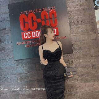 ĐẦM BODY 2 DÂY CỔ ĐỔ - KÈM ẢNH THẬT
