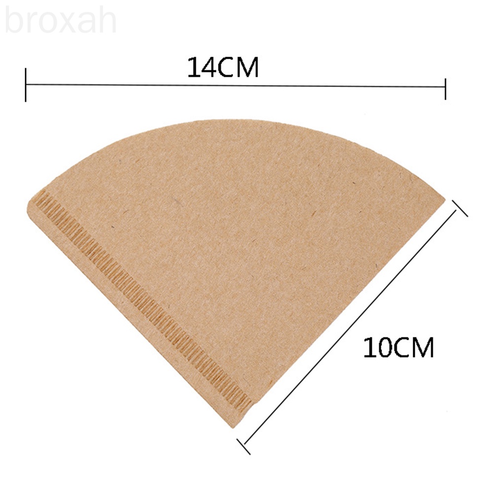 Bộ 40 tấm giấy lót cốc lọc cà phê hình nón dùng một lần tiện lợi