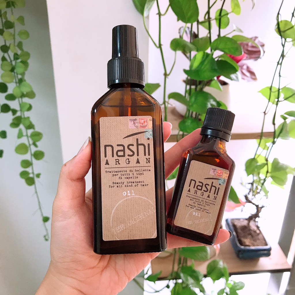 Tinh dầu dưỡng tóc Nashi Argan Oil phục hồi tóc hư tổn 100ml