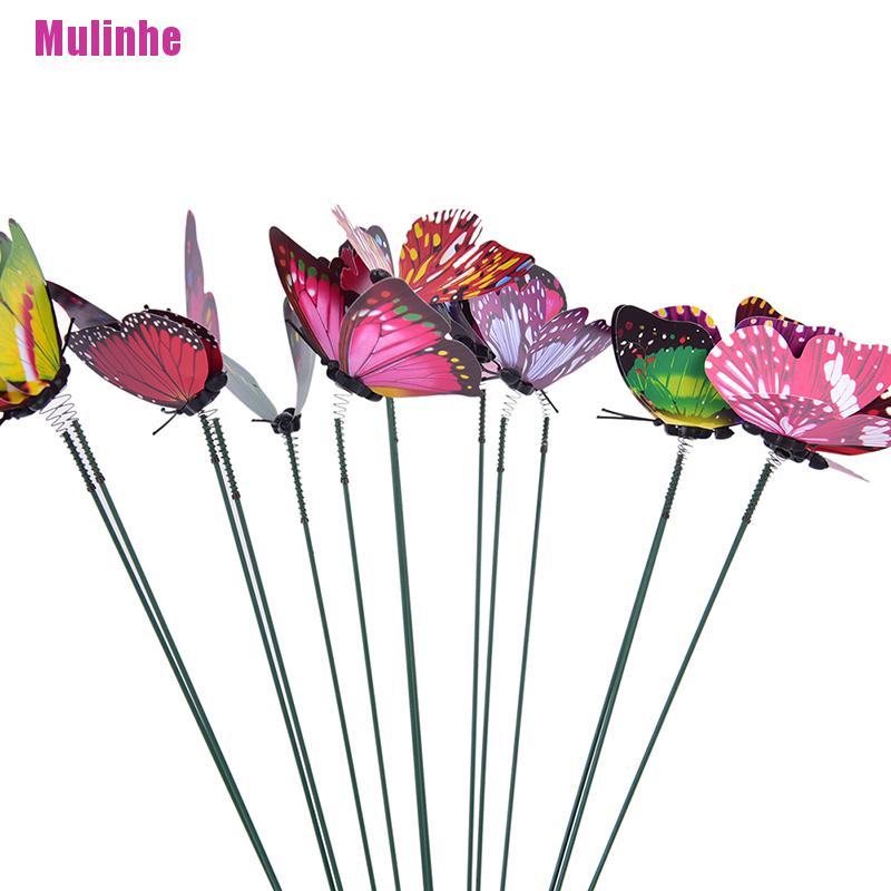 Set 15 Bươm Bướm Nhân Tạo Dùng Trang Trí Vườn