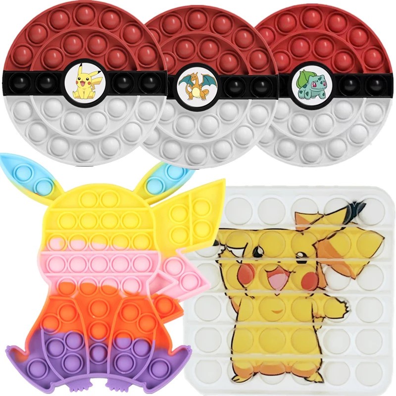Đồ Chơi Cầm Tay Hình Pikachu / Nhện Vui Nhộn Cho Bé
