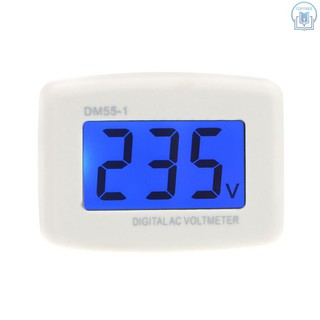 Vôn Kế Điện Tử Dm55-1 Ac 80-300v Lcd