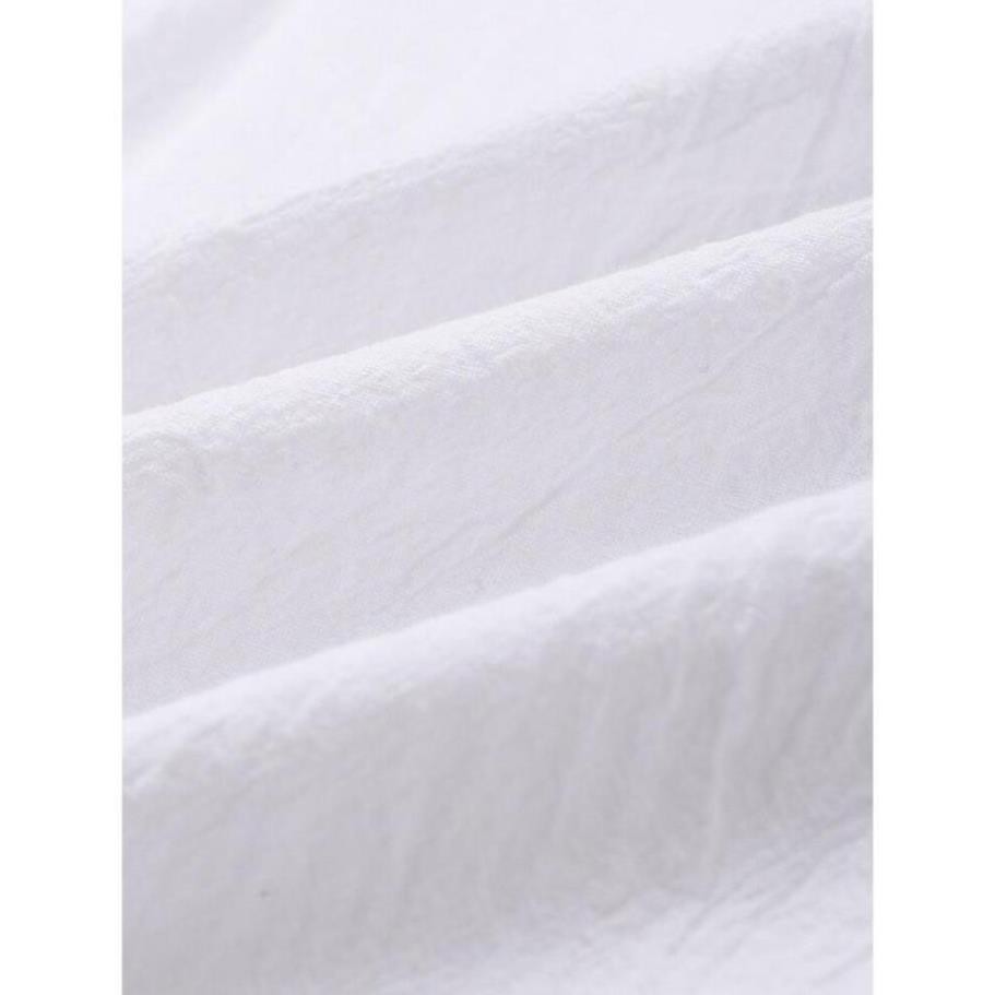 (NT) Áo Sơ Mi Nam Đũi Nhật Cổ Trụ | BigBuy360 - bigbuy360.vn