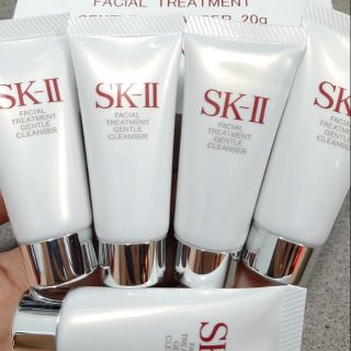 COMBO 5 tuyp sữa rửa mặt SK-II Facial Treatment Gentle Cleanser *20g
