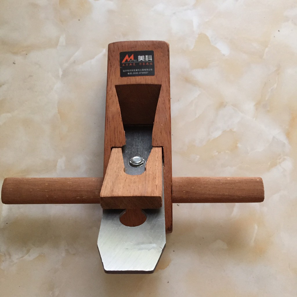 Bào gỗ cầm tay 180mm _Gỗ đỏ