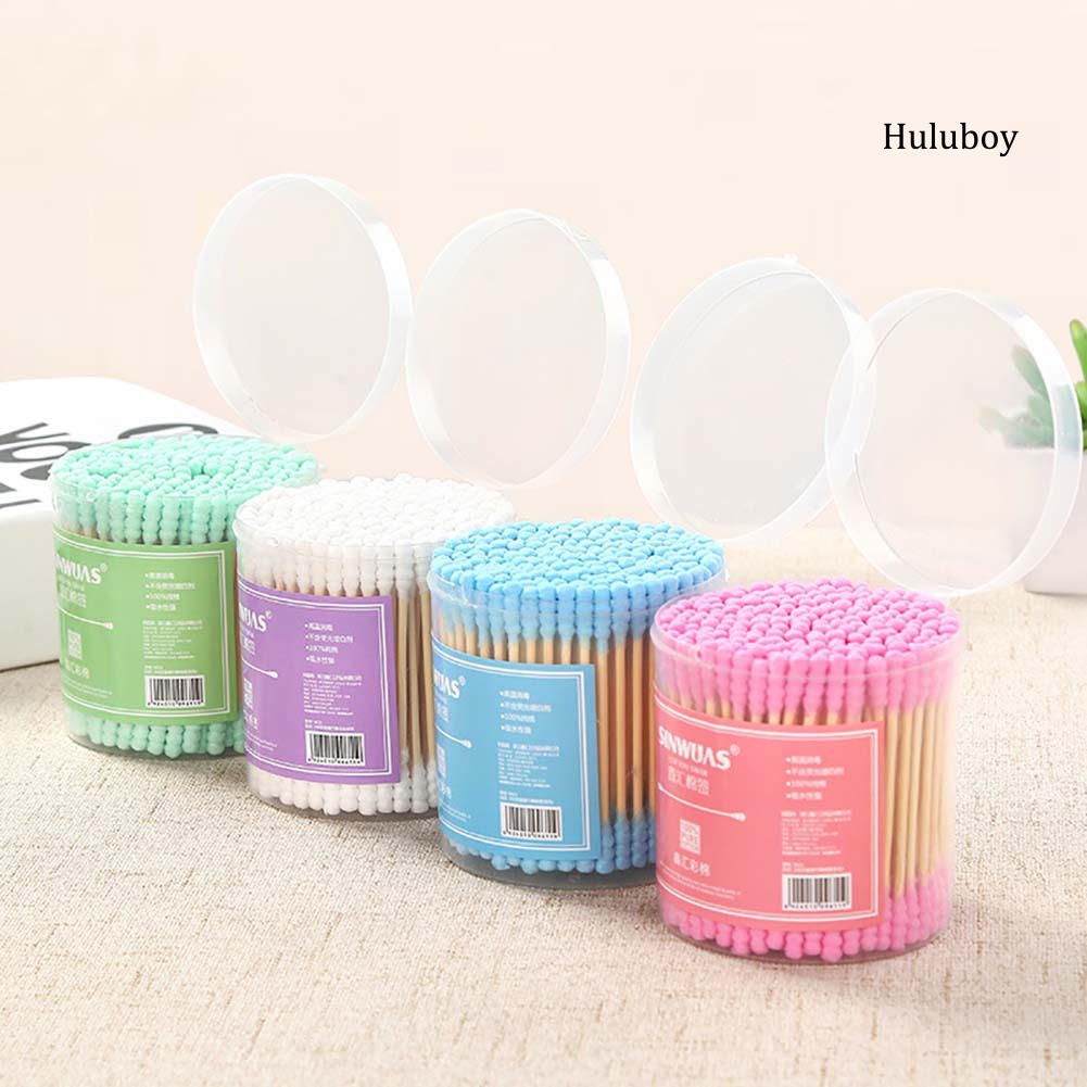 (Hàng Mới Về) Tăm Bông Vệ Sinh Tai Hai Đầu Dùng Một Lần Cho Nữ | BigBuy360 - bigbuy360.vn