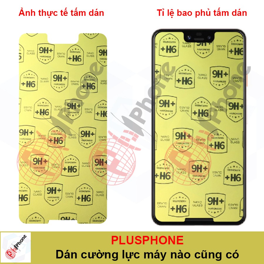 Dán Cường lực dẻo nano 9H+ Google Pixel 3 XL
