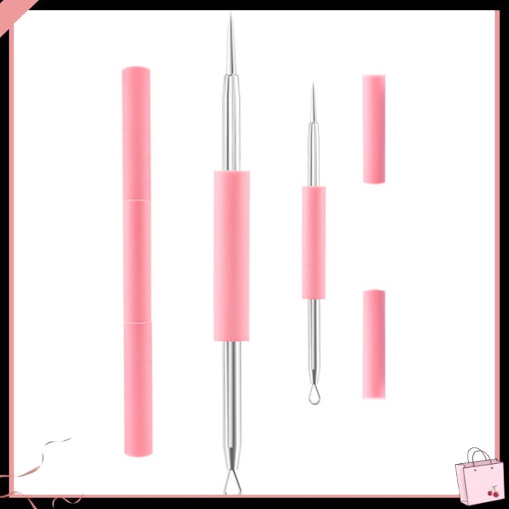 Dụng Cụ Nặn Mụn Bằng Thép Không Gỉ Tiện Lợi