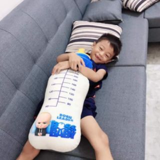 GỐI ÔM BÌNH SỮA GẤU BÔNG SIÊU TO ( ẢNH THẬT + KÈM VIDEO THẬT)